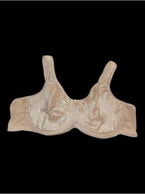 Breezies Pretty Rose Design Underwire Bra 48DD